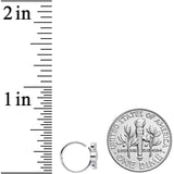 20G 5/16 Clear Gem Heart Shamrock St Patricks Day Nose Hoop