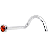 20G Red 2mm Grade 23 Titanium Press Fit Left Side Nose Screw