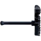 20G 1/4 Clear CZ Gem Black Amazing Om Nose Bone