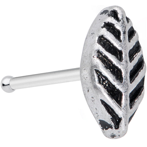 20G 5/16 Simple Feather Nose Bone