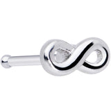 20G 5/16 Infinity Symbol Nose Bone