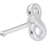20G 5/16 Infinity Symbol Nose Bone