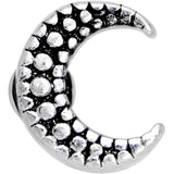 20G 5/16 Textured Crescent Moon Nose Bone