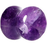 00G Purple Amethyst Saddle Plug Set