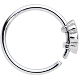 20G 5/16 Rainbow Hippie Flower Nose Hoop