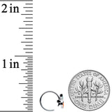 20G 5/16 Citrus Fun Orange Fruit Nose Hoop