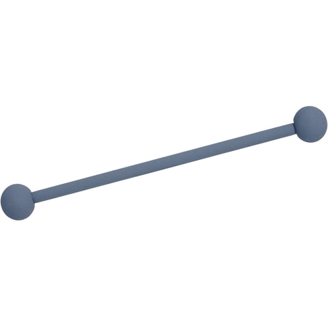 14G Gorgeous Grey Matte Industrial Barbell 38mm