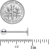 Brown Nautical Fish Barbell Tongue Ring