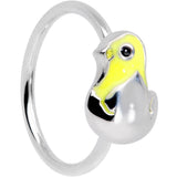18G 3/8 Hatching Easter Chick Nose Hoop