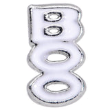 20G 7mm White Boo Halloween L Shaped Nose Ring