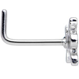 20G 7mm Green Mummy Halloween L Shaped Nose Ring