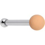 20G 1/4 Tan Matte 2mm Nose Bone