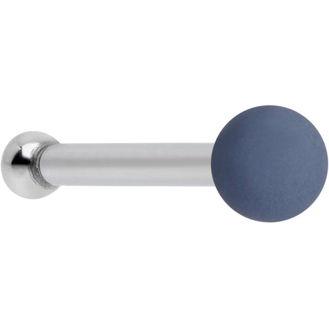 20G 1/4 Grey Matte 2mm Nose Bone