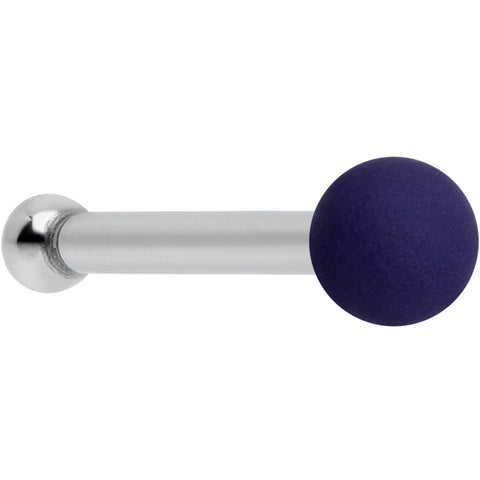 20G 1/4 Dark Blue Matte 2mm Nose Bone