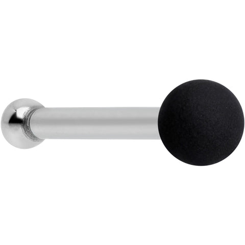 20G 1/4 Black Matte 2mm Nose Bone