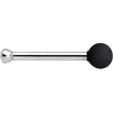 20G 1/4 Black Matte 2mm Nose Bone