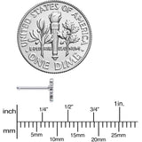 20G 7mm Green Mummy Halloween Nose Bone