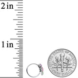 20G 5/16 Flower Patch Nose Hoop