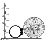 20G 5/16 Black Striped Hat Candy Ghost Halloween Nose Hoop