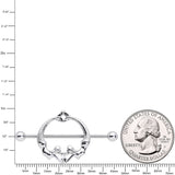 14G 13/16 Double Mermaid Nautical Nipple Shield Set