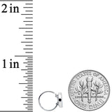 20G 5/16 Iridescent Crescent Moon Nose Hoop