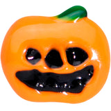 20G 5/16 Black Happy Little Pumpkin Halloween Nose Hoop
