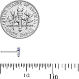 20G 1/4 Beautiful Blue Butterfly Nose Bone