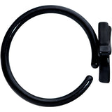 18G 3/8 Black Blue Summer Kayak Boat Nose Hoop