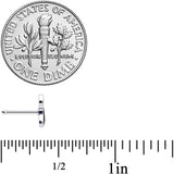 20G 1/4 Black Sitting Dog Nose Bone