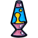 18G 3/8 Black Retro Lava Lamp Nose Hoop