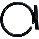 18G 3/8 Black Retro Lava Lamp Nose Hoop