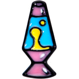 20G 7mm Black Retro Lava Lamp L Shaped Nose Ring