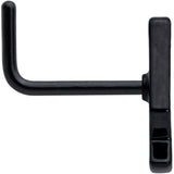 20G 7mm Black Retro Lava Lamp L Shaped Nose Ring