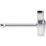 20G 1/4 Sweet Smiling Whale Nose Bone