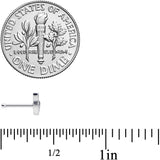 20G 1/4 Sweet Smiling Whale Nose Bone