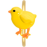 20G 5/16 Gold Tone Yellow Easter Chick Nose Hoop