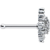 20G 5/16 Clear CZ Gem Constellation Nose Bone