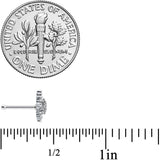 20G 5/16 Clear CZ Gem Constellation Nose Bone