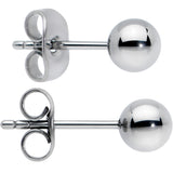 20G 5mm Ball End Grade 23 Titanium Post Stud Earrings
