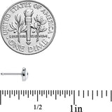 20G 1/4 Cutie Face Panda Nose Bone