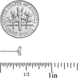 20G 1/4 Bright Beauty Textured Butterfly Nose Bone