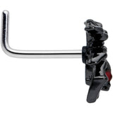 20G 1/4 Red Gem Black Spider Skull Halloween L Shape Nose Ring