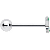 Brilliant Butterfly Barbell Tongue Ring