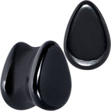Black Hematite Stone Drop Saddle Plug Set