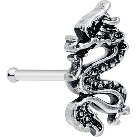 20G 1/4 Regal Medieval Dragon Nose Bone