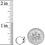 20G 5/16 Autumnal Colors Maple Leaf Nose Hoop