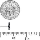 20G 1/4 Red Eye Mummy Halloween Nose Bone