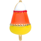 20G 5/16 Gold Tone Candy Corn Halloween Nose Hoop