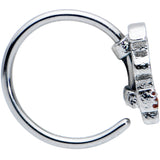 20G 7mm Witch Hat Ghost Halloween Nose Hoop