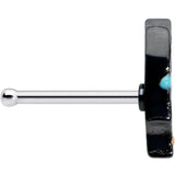 20G 1/4 Sunset Side Butterfly Nose Bone